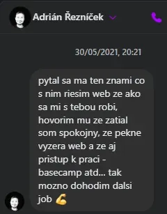 Adrián Rezníček proof screenshot