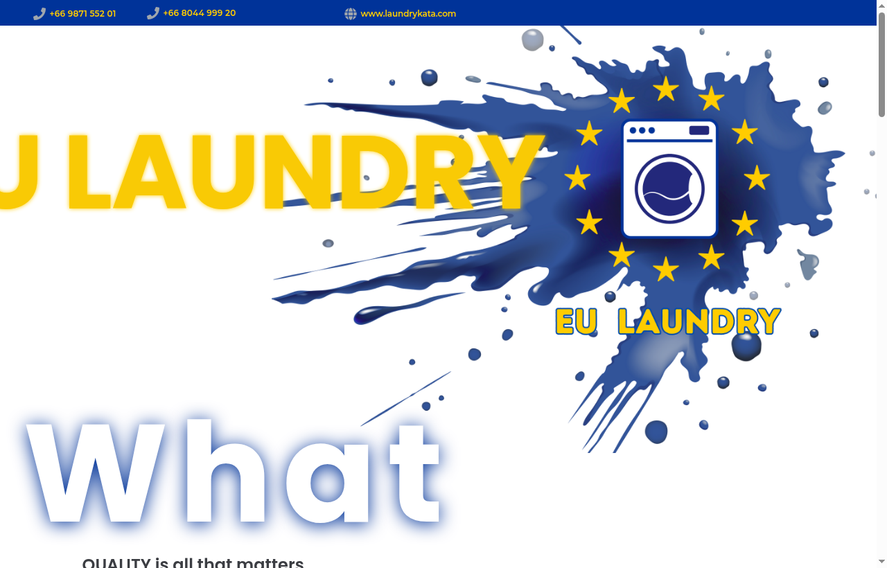 EU Laundry proof screenshot