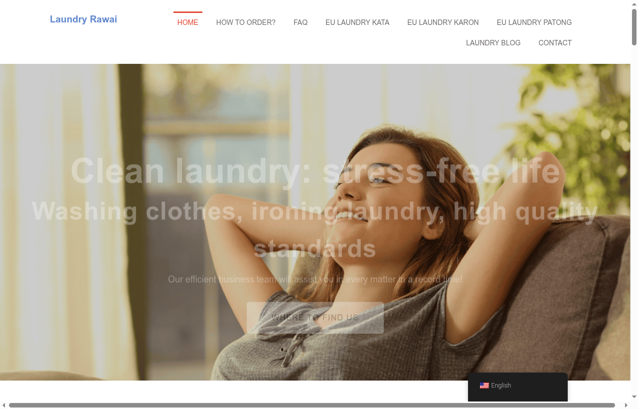 Laundry Rawai proof screenshot