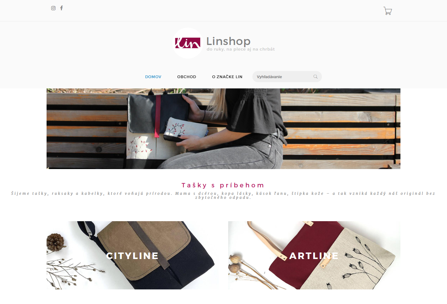 LinShop website thumbnail