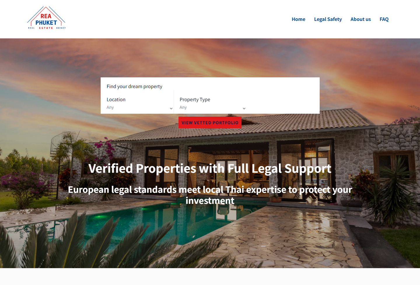 REA Phuket website thumbnail